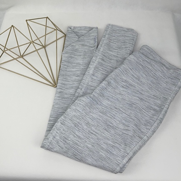 MPG Mondetta Performance Gear Grey Black & White Heathered Leggings - Picture 1 of 4